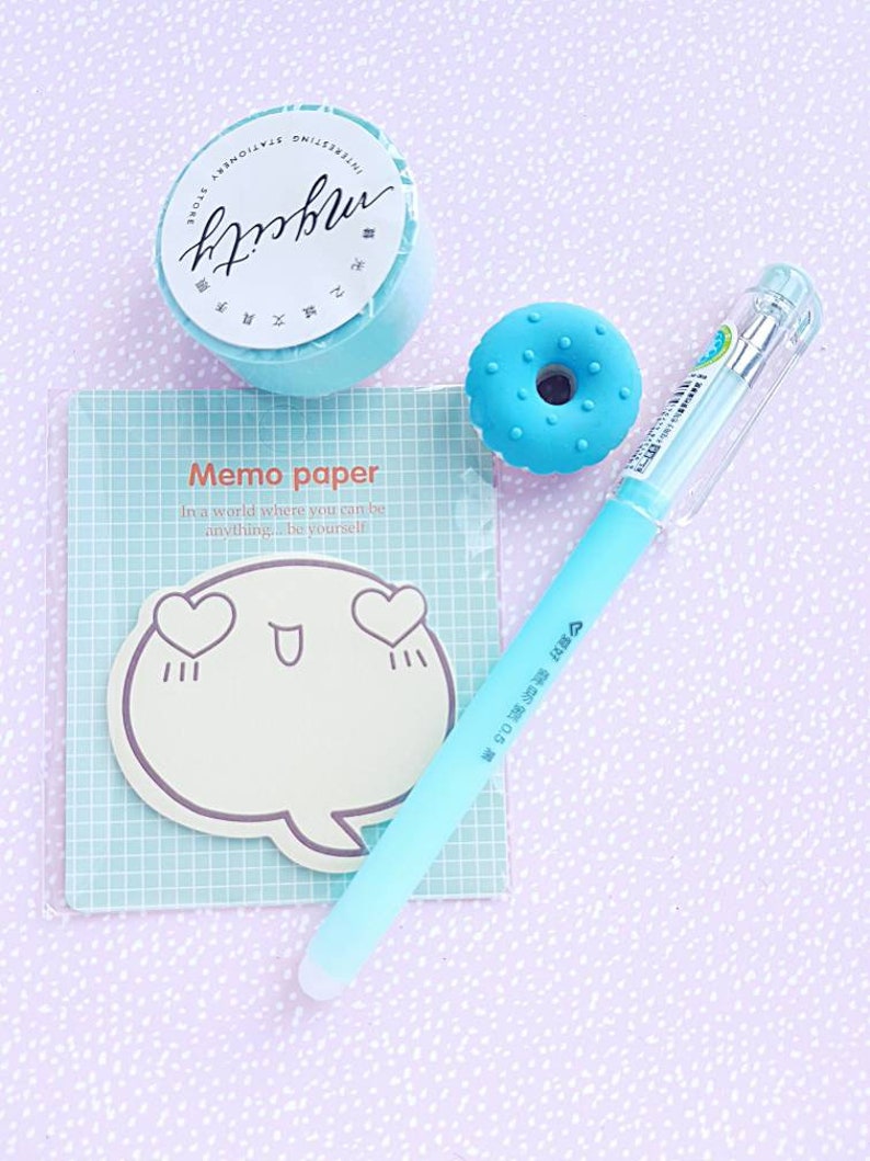 Cute stationery pastel stationery erasable pens kawaii Etsy