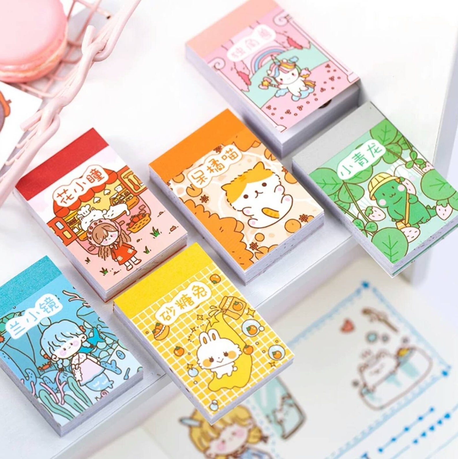Kawaii Stickers Tiny Book of Stickers Planner Stickers Etsy