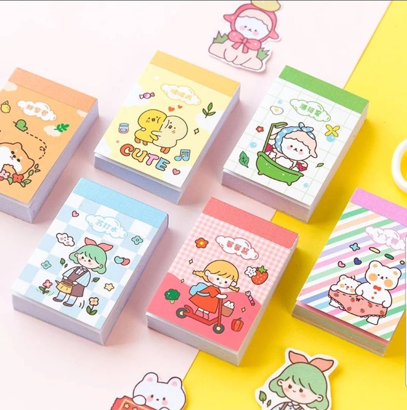 Kawaii Stickers Tiny Book of Stickers Planner Stickers Etsy