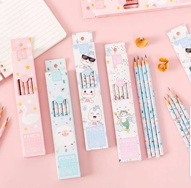 Kawaii Bundle Kawaii Stationery Set Kawaii Erasable Pen Etsy UK