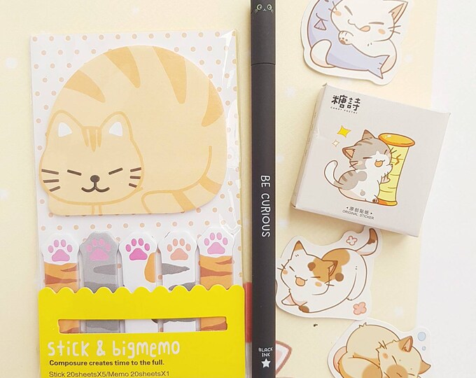 Legami Cat Pen Cat Stationery Cat Erasable Gel Pen Cat Etsy