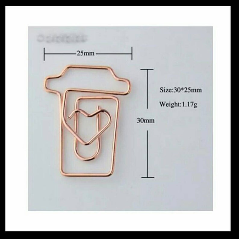 Camera Paper Clips Paper Clip UK Paper Clips Bookmark Etsy UK