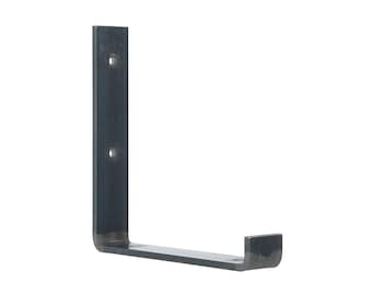 Heavy Duty Shelf Bracket Usa Made Iron Shelf Brackets Metal Etsy