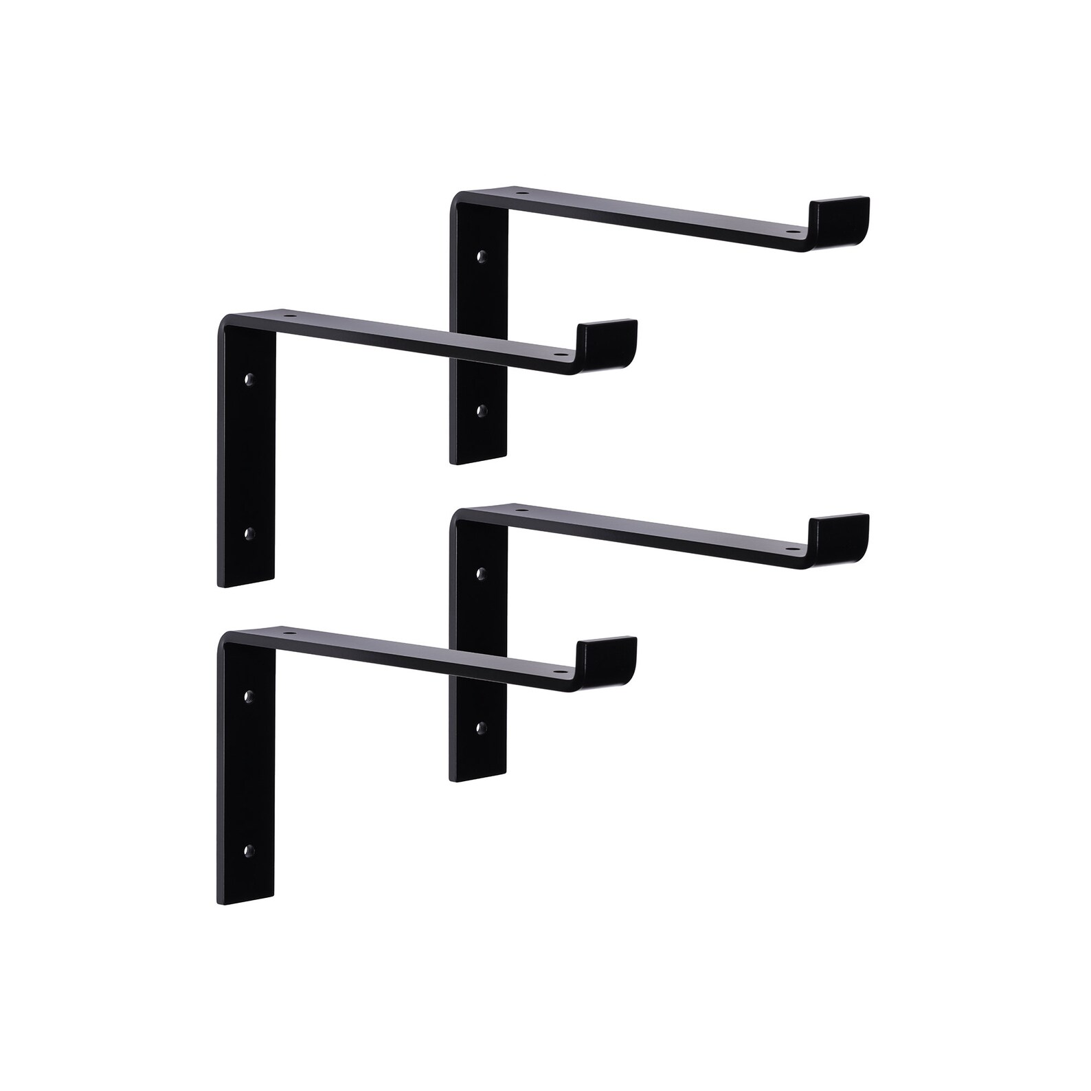 4 Pack Shelf Bracket Floating Shelf Bracket Metal Shelf Etsy