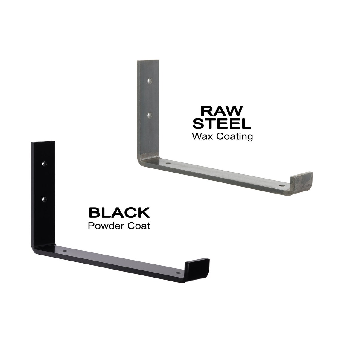 Heavy Duty Shelf Bracket Black Floating Shelf Bracket Metal Etsy