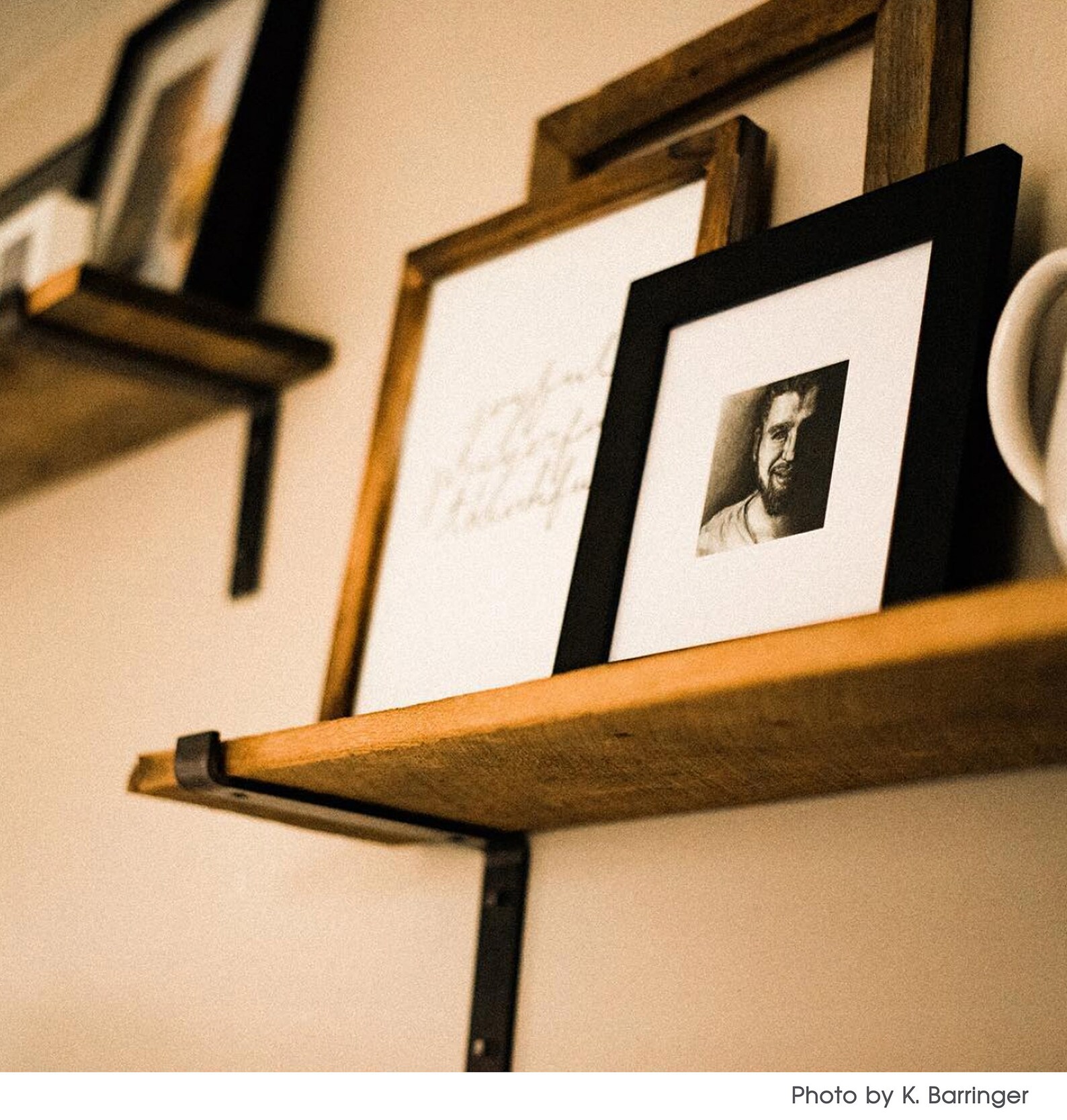 Steel Shelf Bracket Iron Floating Shelf Brackets Black Heavy Etsy