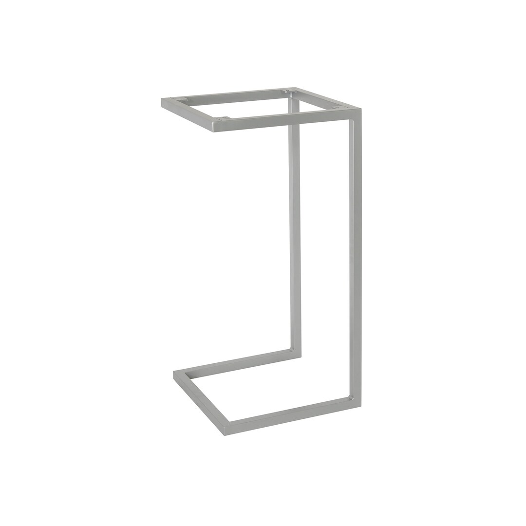 Silver C Table Base, Silver Side Table, Silver End Table, Silver Accent