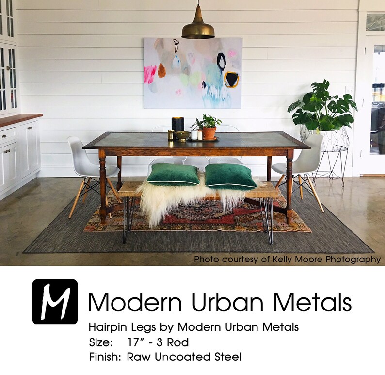 Black Hairpin Legs Table Legs Hairpin Table Legs Hairpin Etsy