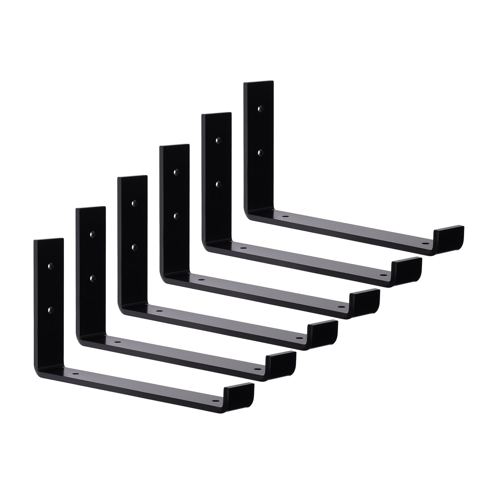 6 Pack Shelf Bracket Floating Shelf Bracket Metal Shelf Etsy