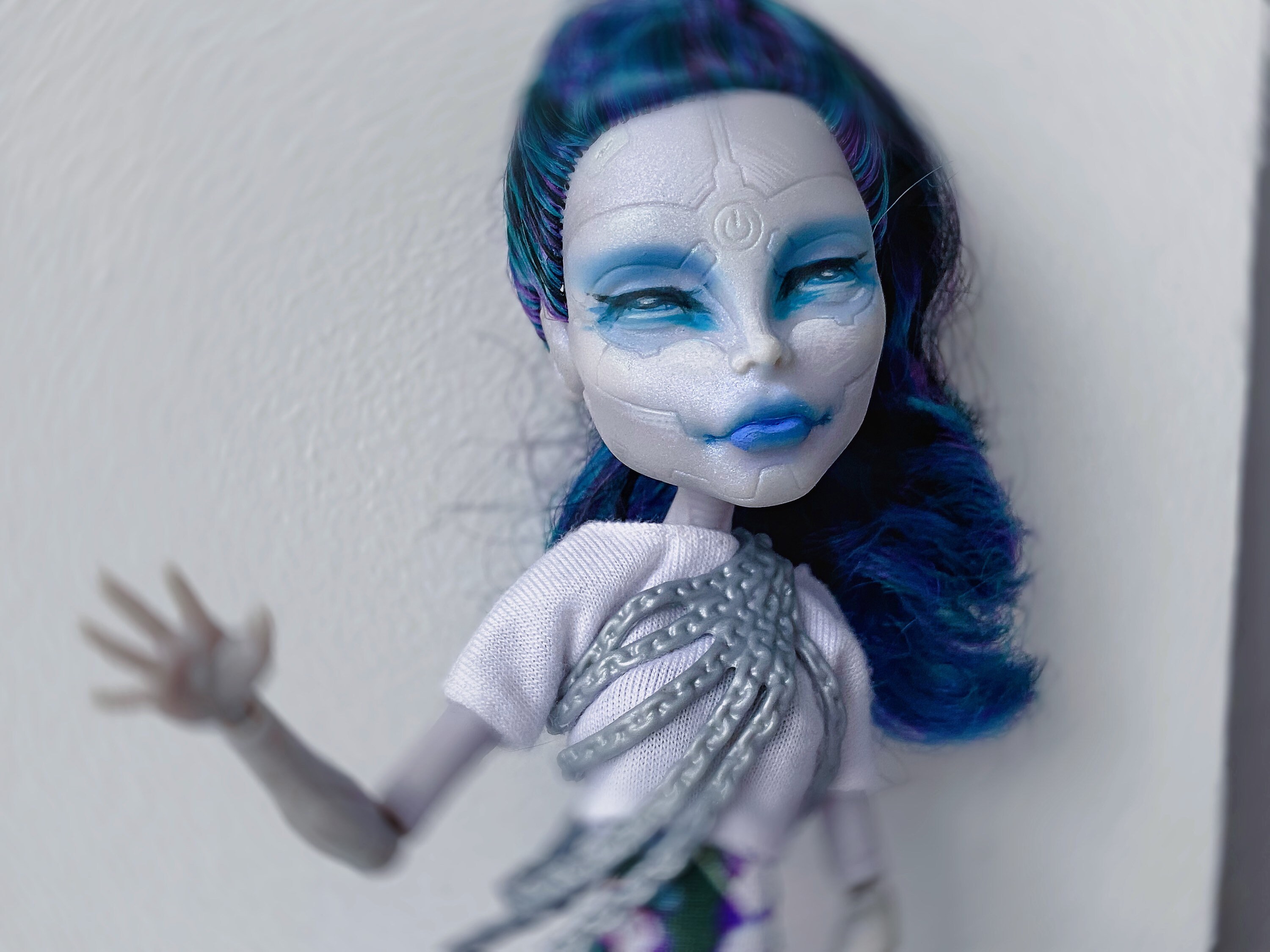 Elle Eedee OOAK monster high repaint doll Etsy