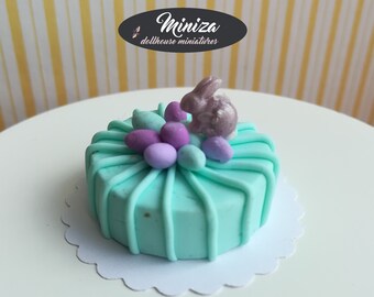 Miniature cake,1:12 scale