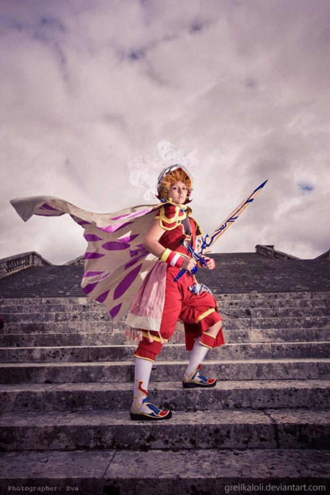 Onion Knight Final Fantasy Costume Cosplay Sword Helmet Armor Etsy