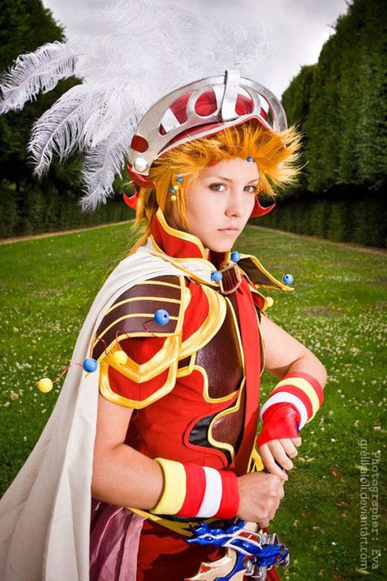 Onion Knight Final Fantasy Costume Cosplay Sword Helmet Armor Etsy