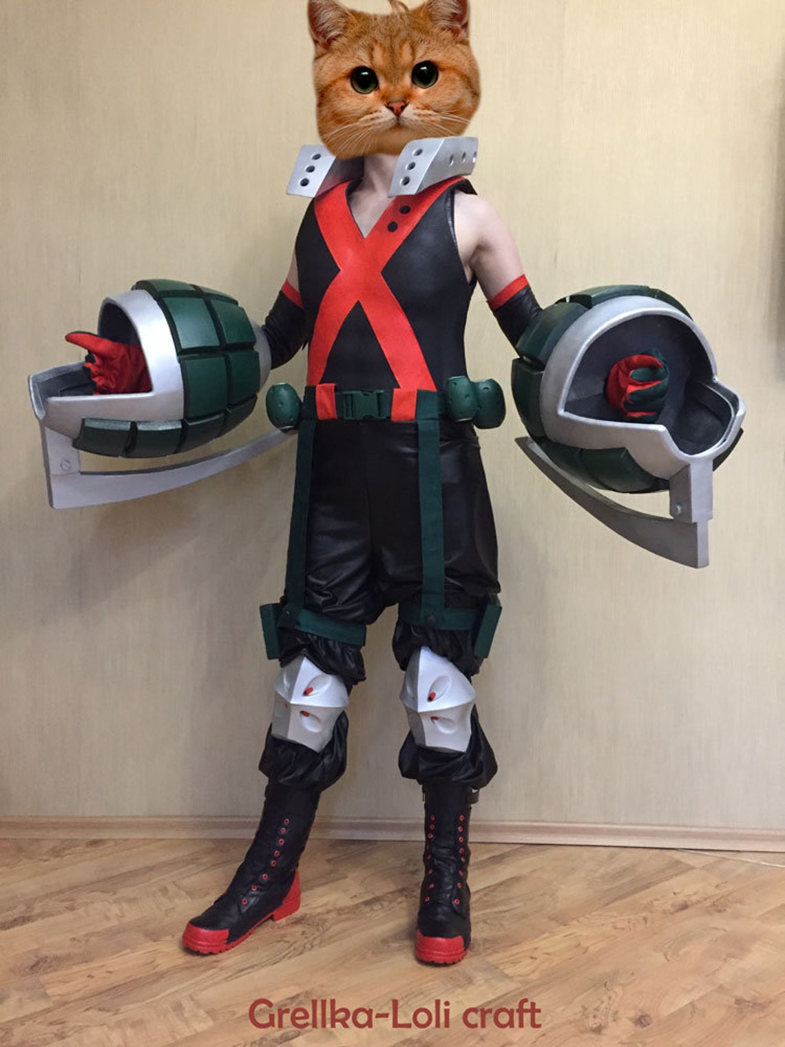 FREE SHIPPING My Hero Academia Katsuki Bakugou Cosplay Armor | Etsy