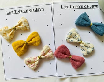 Magic baby hair clip, non-slip barrette, new summer bow for fine hair - sold individually or in pairs - perfect for newborn girls or baby christenings