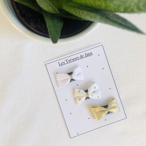 Broche Barrette ORIA Bébé Plaqué Or – Cadeau Naissance Ancien Haute Qualité