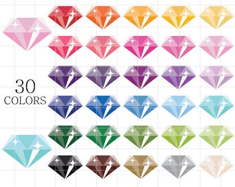 Diamant, Clipart, Diamanten Clipart, Diamant-Clip-Art, bunten Diamanten Clipart, Regenbogen-Diamanten, digitale Diamanten, glitzernden Diamanten Clipart