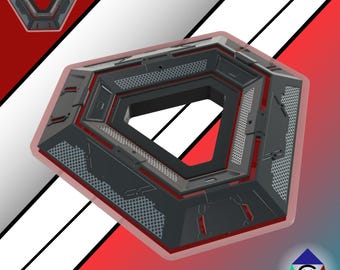 TRON Ares Data Disc STL 3D Printable Prop CAD File
