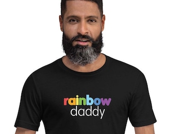 Rainbow Daddy Shirt | LGBTQ+ Pride, Gay Father's Day Gift