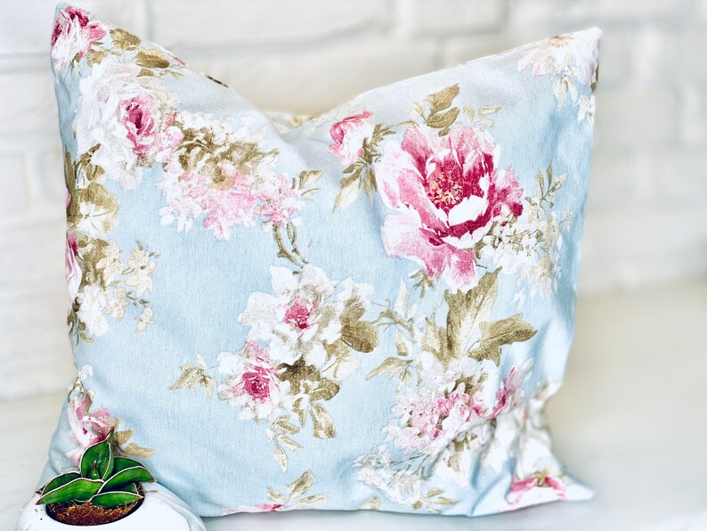 Floral Pillow Rustic Floral Pillow Designer Pillow Case Etsy