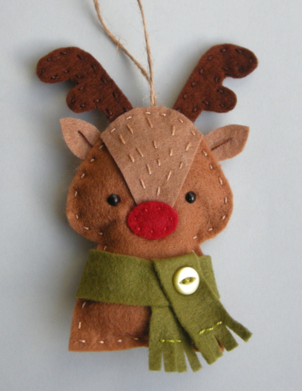 Reindeer Craft Kit, Reindeer Sewing Kit, Christmas Craft Kit, Christmas