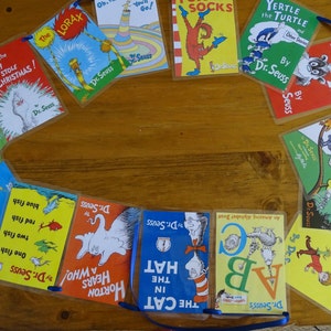 Dr Seuss Wimpelkette, Style 1. Girlande.