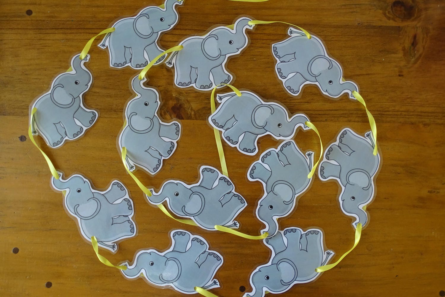 Elephant Bunting Baby shower Nursery Etsy