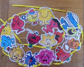 Mr Men Bunting