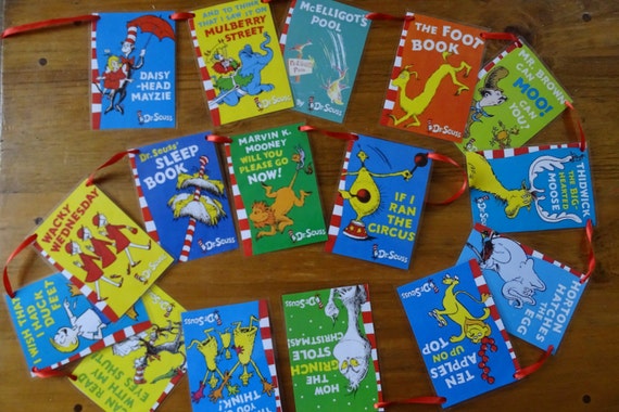 Dr Seuss Bunting Style 3