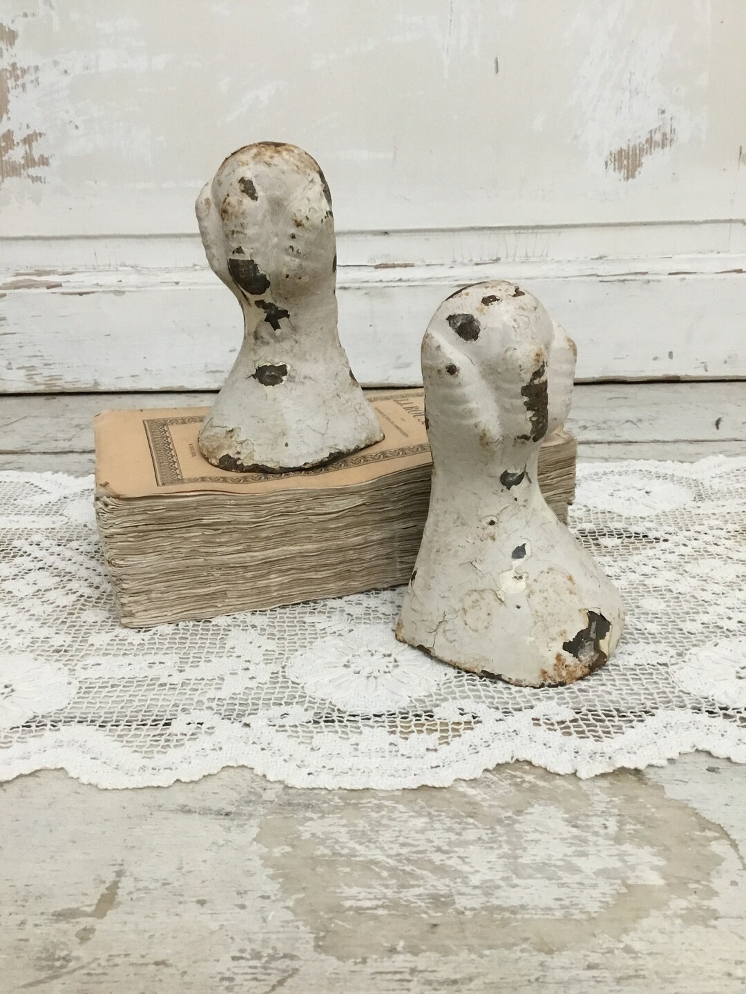 Pair of Chippy Cast Iron Bathtub Feet Etsy