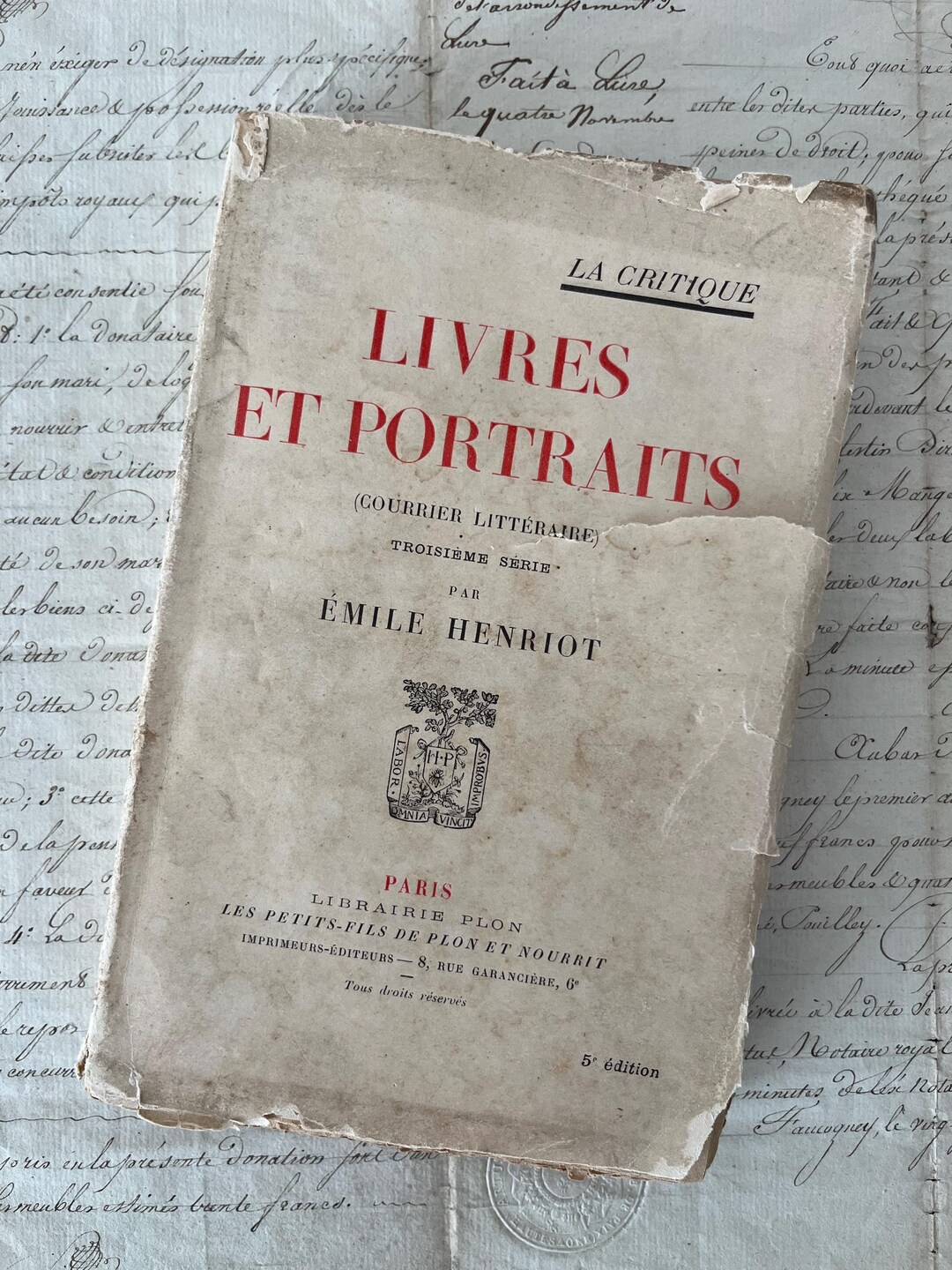 Book On Rag Antique French Rag Book - Etsy