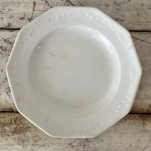Ironstone Dinner Plate