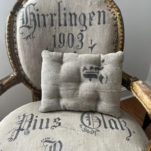 Antique German Grainsack Pillow