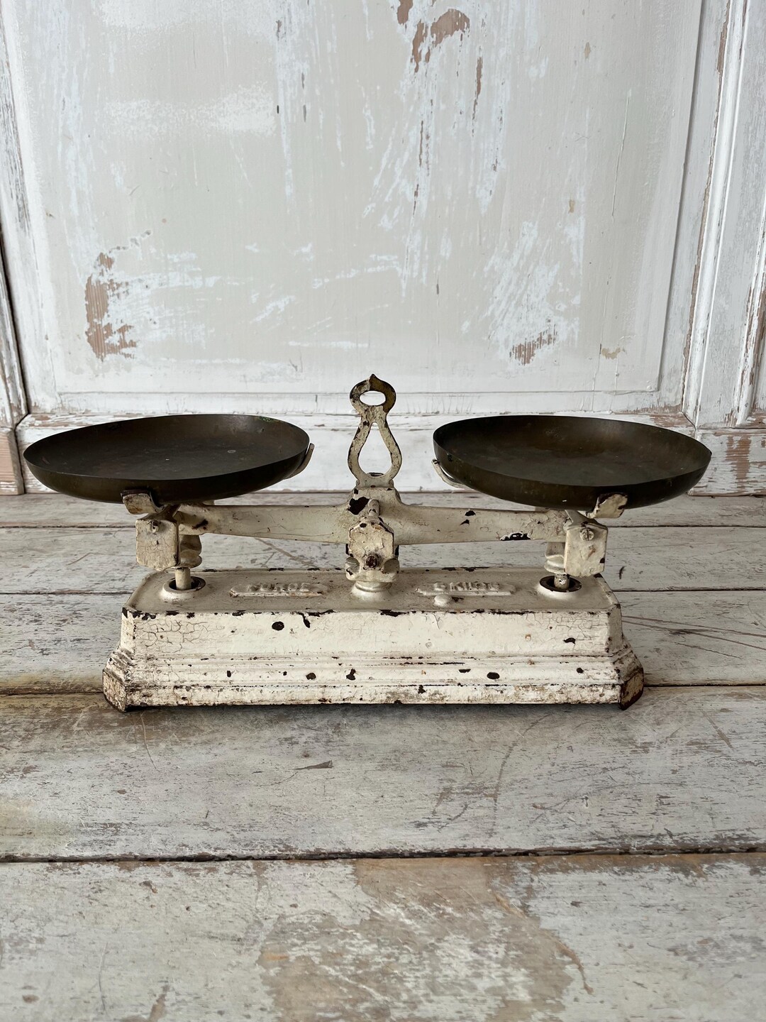 Antique French Forge Scale - Etsy