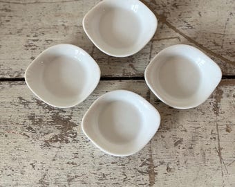 Collection of 4 Ironstone Butter Pats