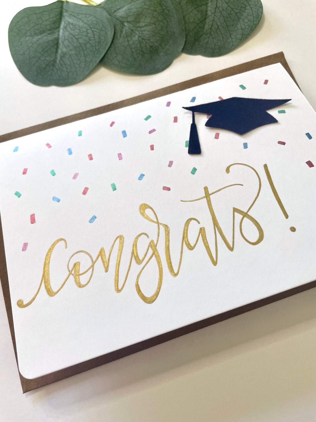 Congratulations Graduation Greeting Card Etsy