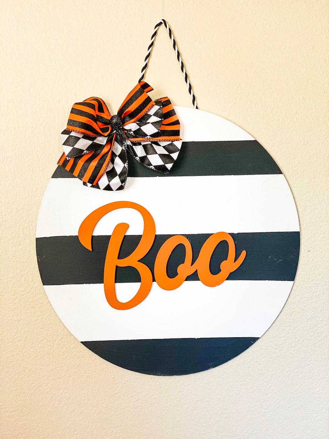 Boo-halloween Sign - Etsy