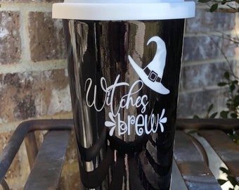 Witches Brew Eco Travel Mug | Reusable Coffee Mug | Personalized Gift | Eco Friendly Gift | Present | Coffee Lover Gift