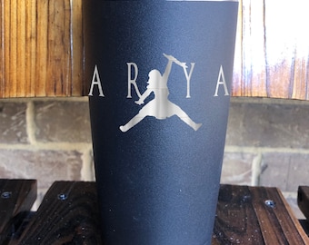 Inspired by Game of Thrones: Laser Engraved Stainless Steel Tumbler