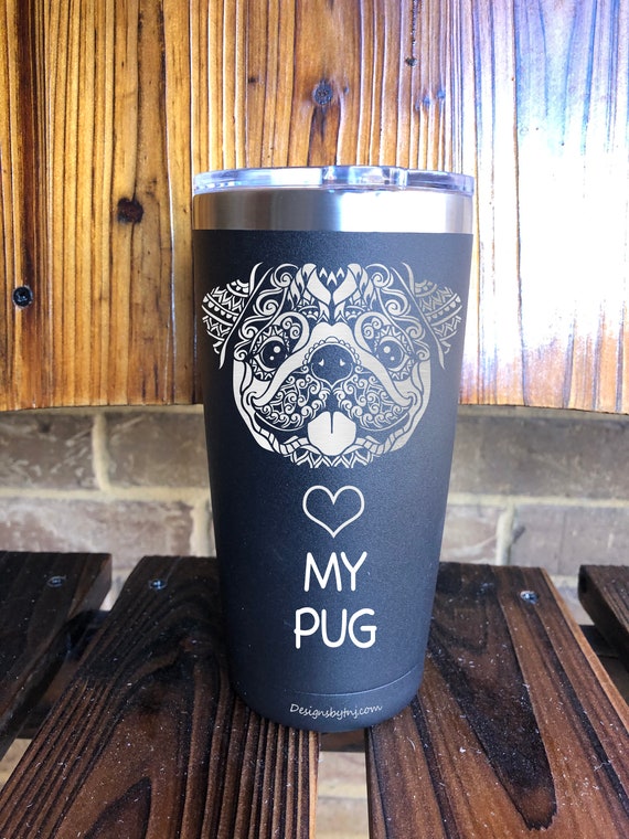 Pug Tumbler Pug Tumbler