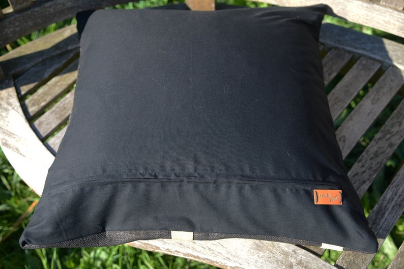 Kuba ClothKuba cloth cushion coverKuba cloth pillowAfrican Kuba clothraffia clothDR 20x20 KC456 Congoauthenticappliques 50x50cm