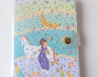 Diario Notebook Kawaii Fantasy Decorato, perfetto per scrivere e disegnare