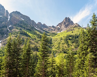 Descarga digital del parque nacional North Cascades, imprima su foto digital, fotografía de viajes, impresión fotográfica, decoración del hogar arte de pared fina