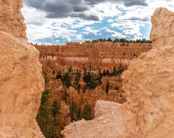 Descarga digital del parque nacional Bryce Canyon, imprima su foto digital, fotografía de viajes, impresión fotográfica, bellas artes de decoración del hogar, Hoodoo