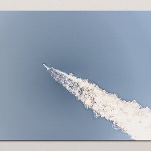 Starship super heavy rocket launch Boca Chica, Texas photo print. Space, flight, mars, launch, unique, gift, photography, orbit, stars