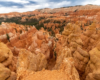 Descarga digital del parque nacional Bryce Canyon, imprima su foto digital, fotografía de viajes, impresión fotográfica, bellas artes de decoración del hogar, Hoodoo