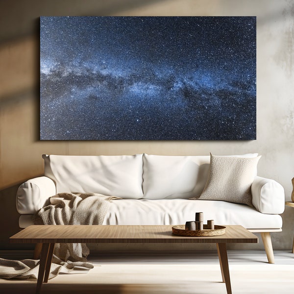 Milky Way, Galactic, Stars, Galaxy, Space, Astrophotography photo, Long Exposure, Home, Wall Art, Decor, Night, Gift, Unique, Core, Astro