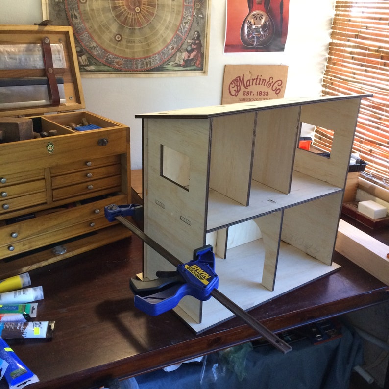 Terrace Dollhouse PLANS Etsy