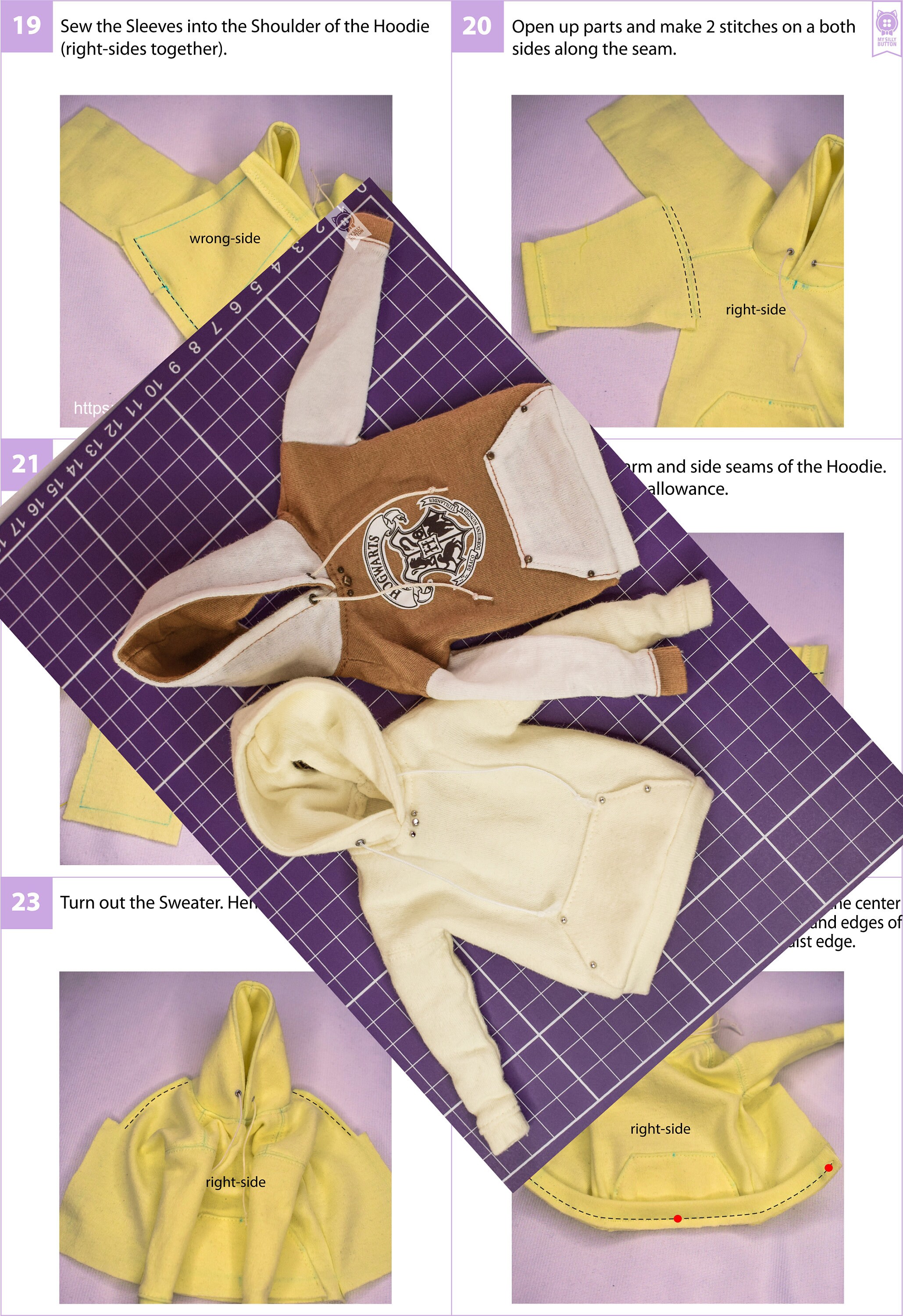 Digital Sewing PDF File Patterns and English Instructions of Etsy