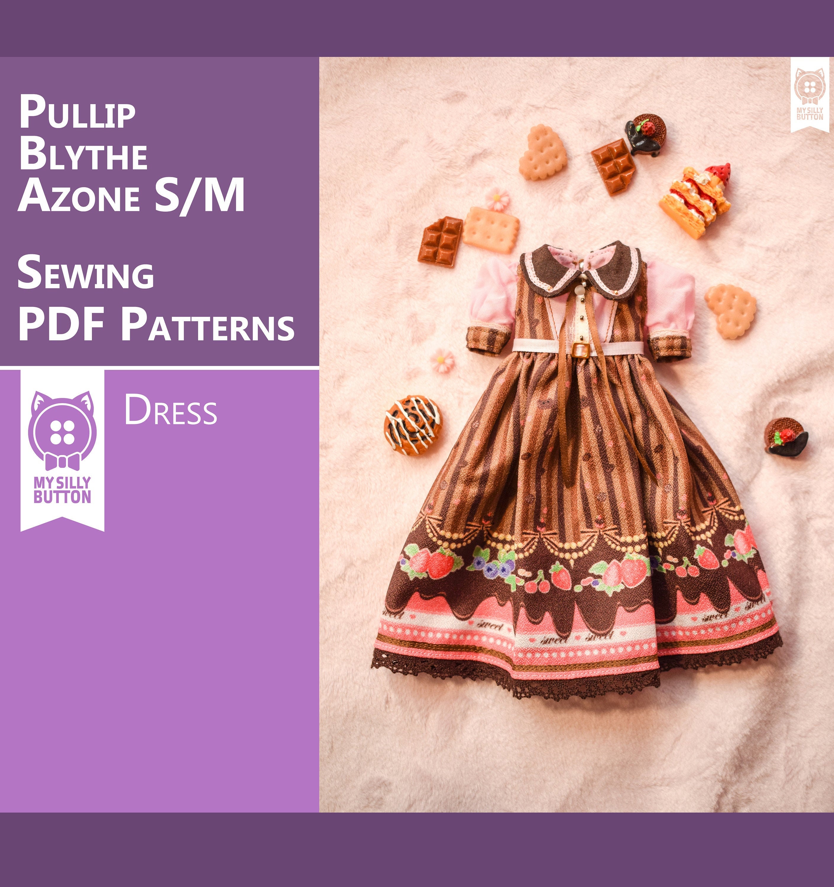 Digital Sewing PDF File Patterns and English Instructions of Etsy